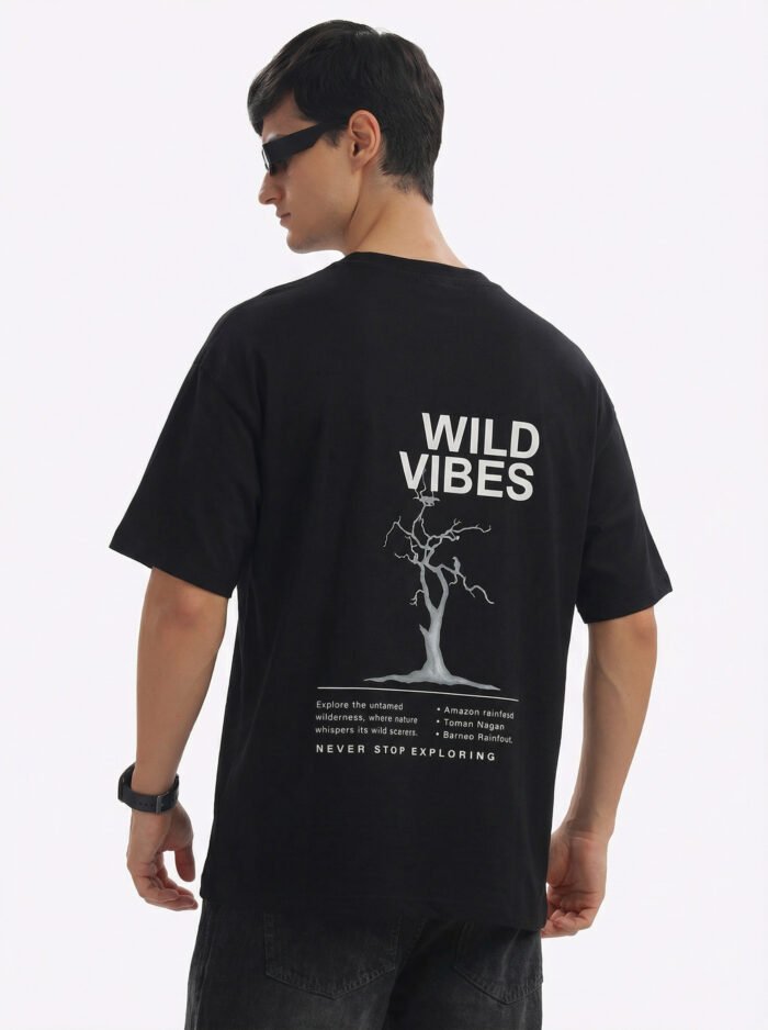 Oversized Black T shirt
